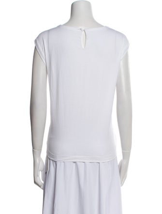 Brunello Cucinelli V-Neck Sleeveless Top