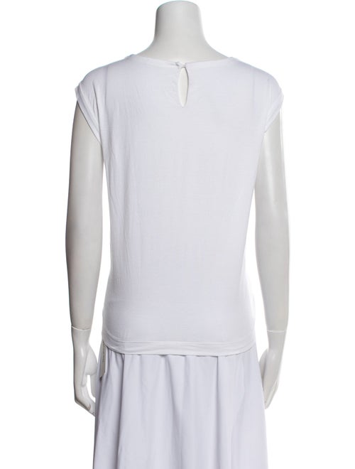 Brunello Cucinelli V-Neck Sleeveless Top