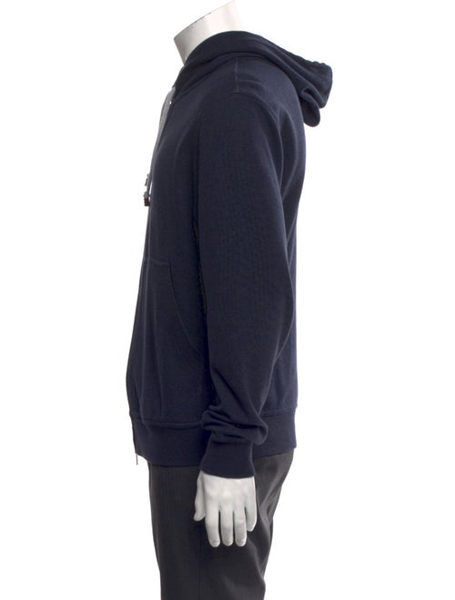 Brunello Cucinelli Mock Neck Long Sleeve Hoodie