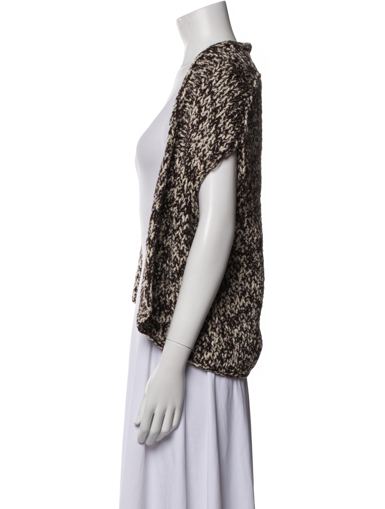 Brunello Cucinelli Wool Open Front Sweater w/ Tags