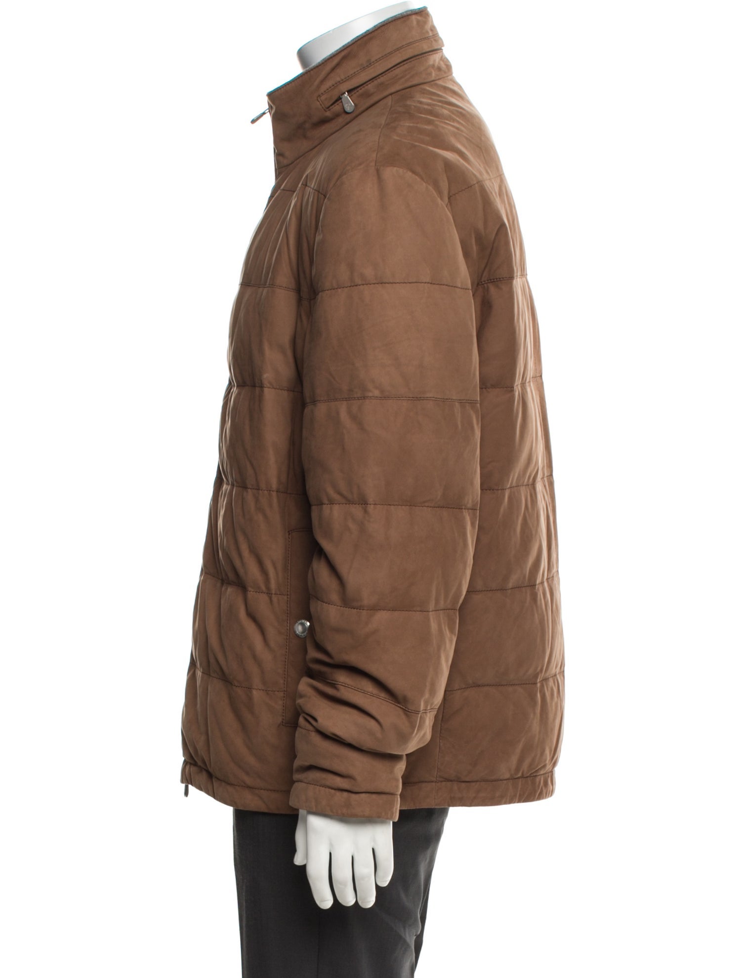 Brunello Cucinelli Virgin Wool Puffer Coat