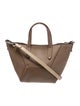 Brunello Cucinelli Leather Top Handle Bag