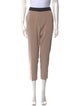 Brunello Cucinelli Silk Skinny Leg Pants