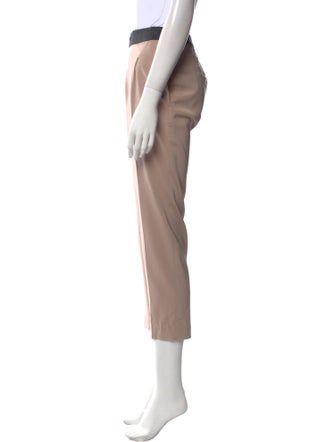 Brunello Cucinelli Silk Skinny Leg Pants