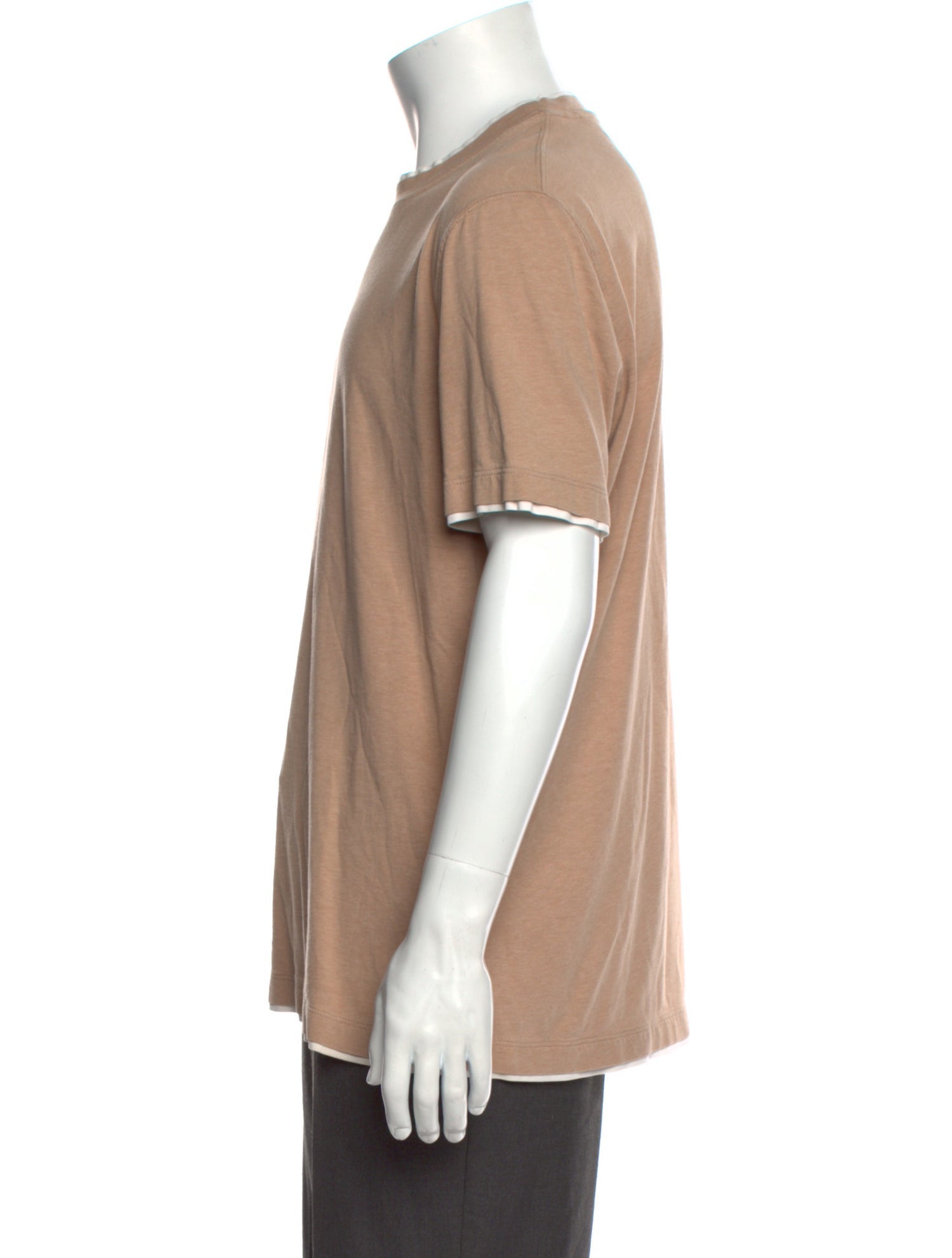 Brunello Cucinelli Crew Neck Short Sleeve T-Shirt