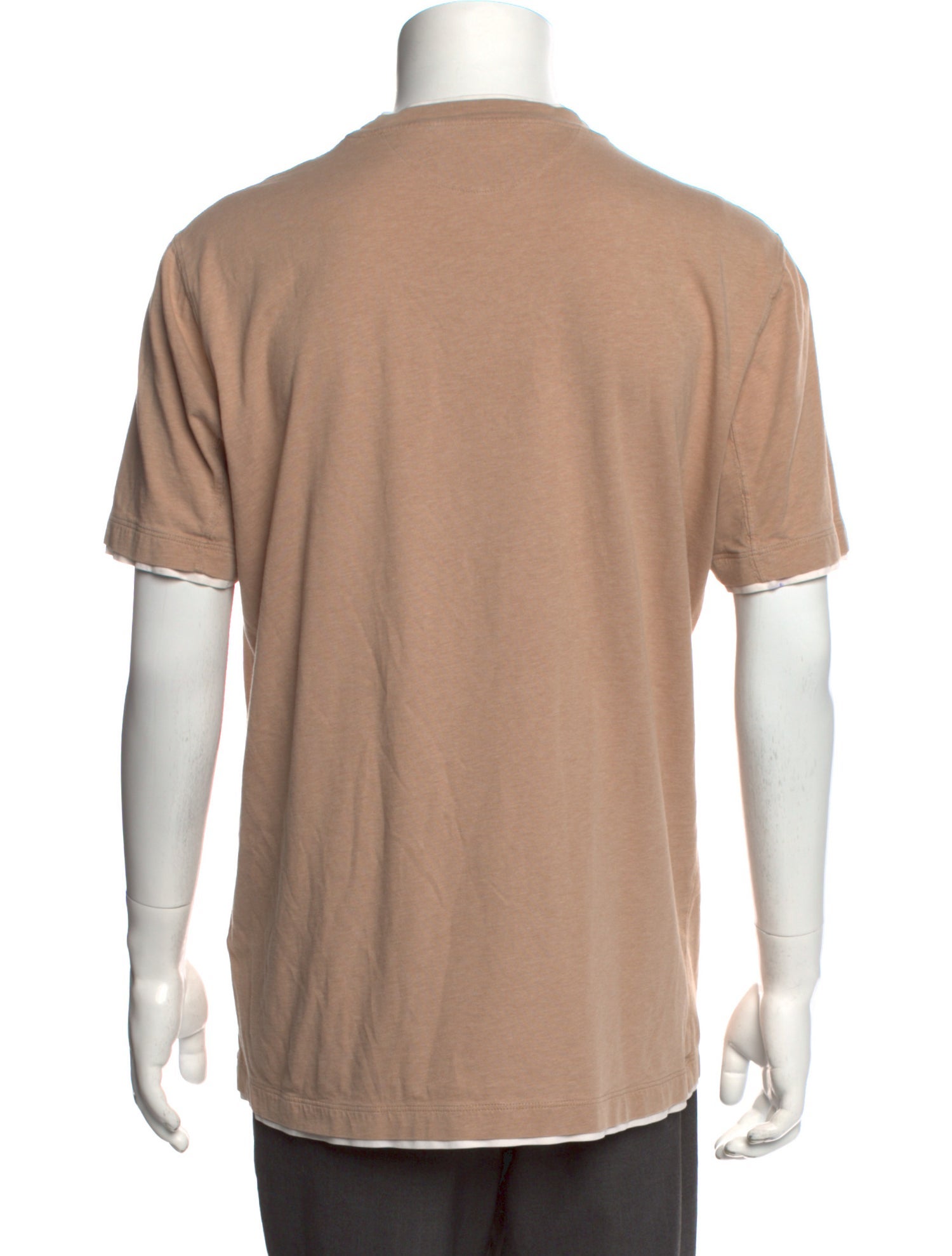 Brunello Cucinelli Crew Neck Short Sleeve T-Shirt