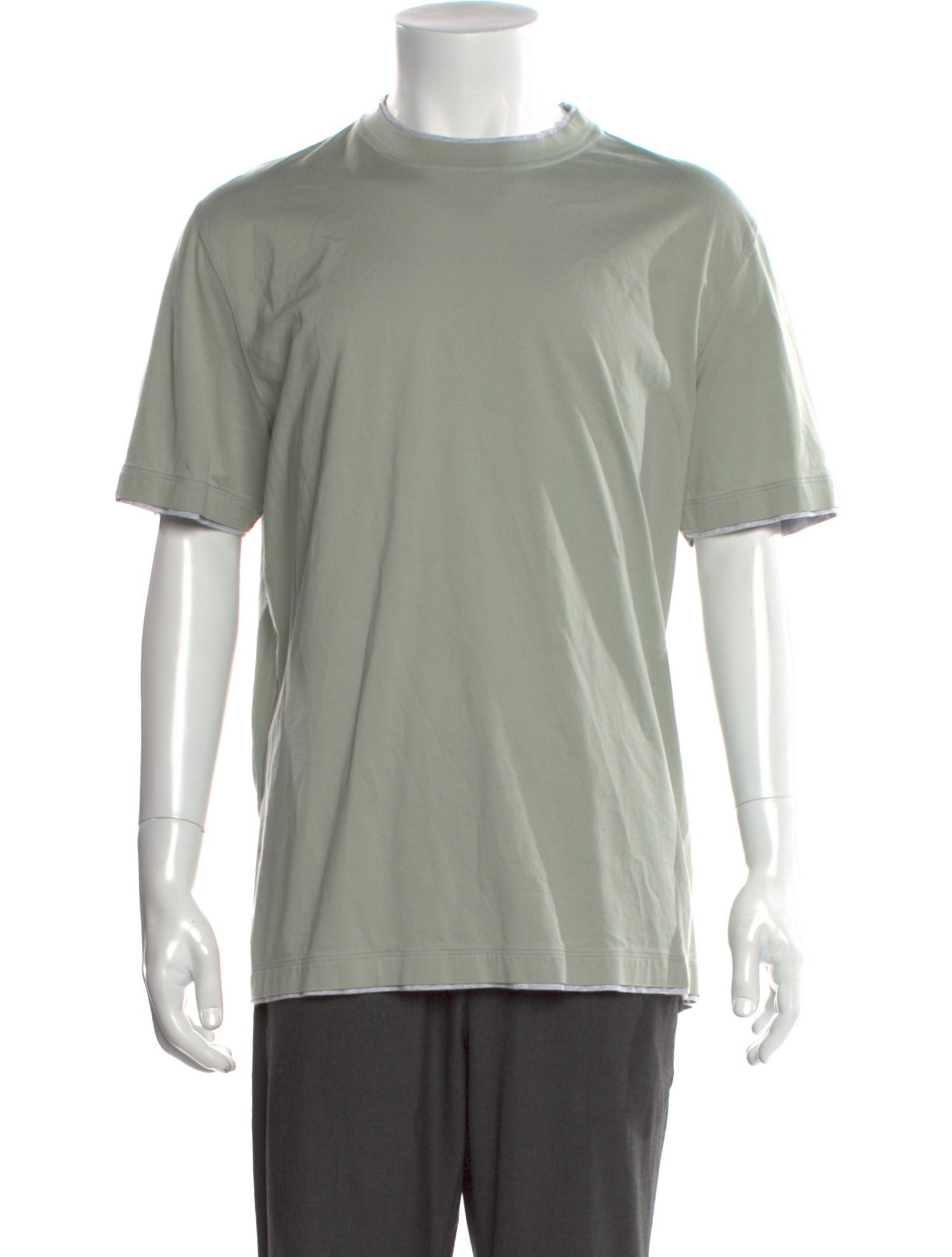 Brunello Cucinelli Crew Neck Short Sleeve T-Shirt