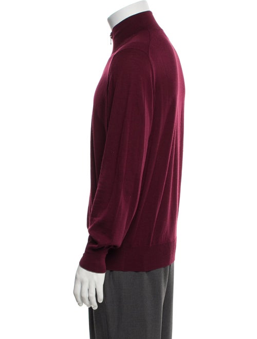 Brunello Cucinelli Virgin Wool Turtleneck Cardigan