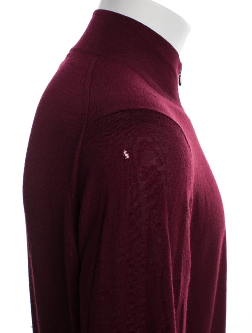 Brunello Cucinelli Virgin Wool Turtleneck Cardigan