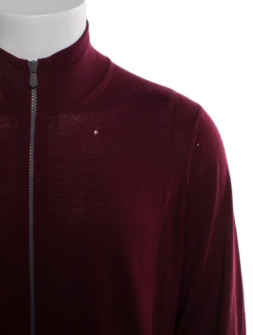 Brunello Cucinelli Virgin Wool Turtleneck Cardigan