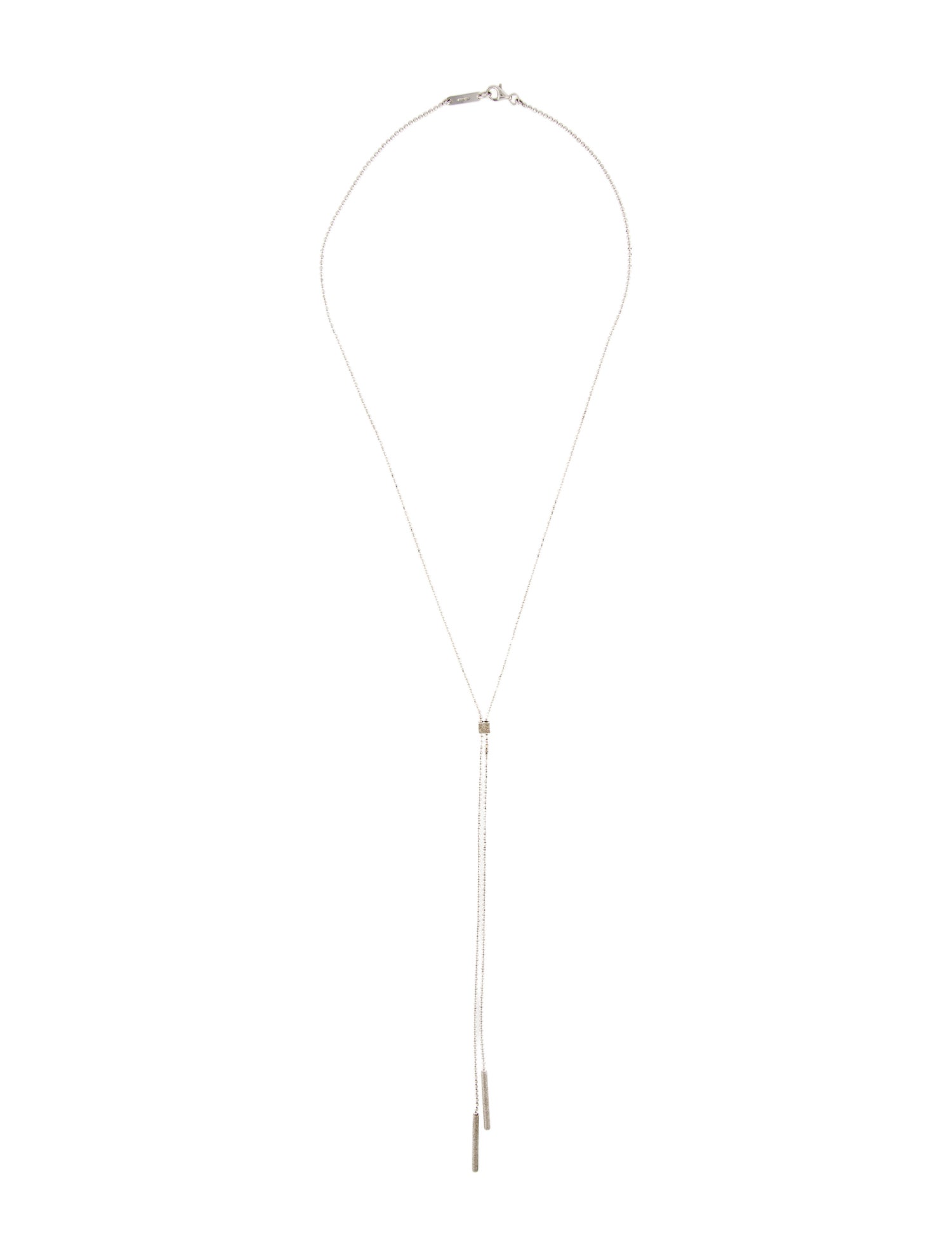 Brunello Cucinelli Beaded Lariat Necklace
