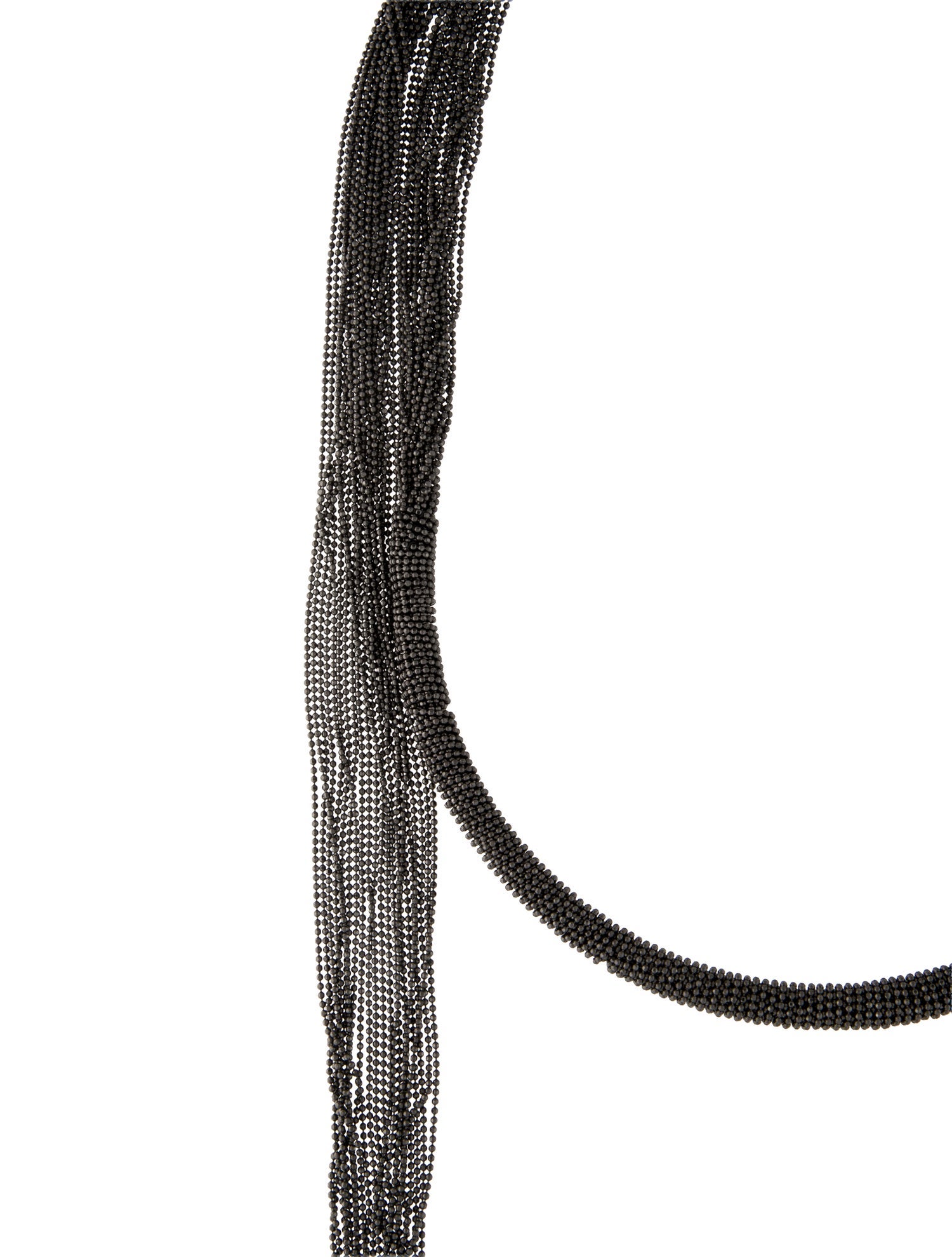 Brunello Cucinelli Monili Bead Lariat Necklace