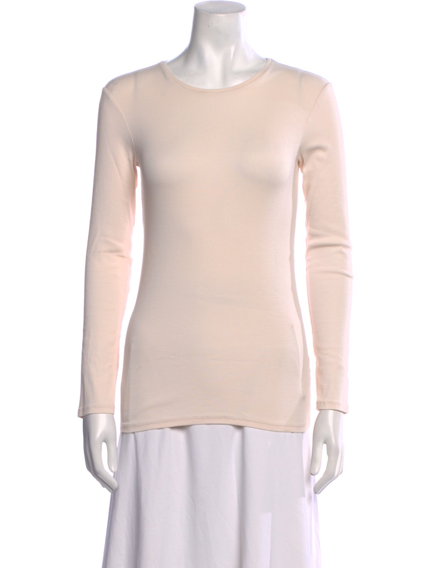 Brunello Cucinelli Crew Neck Long Sleeve Top