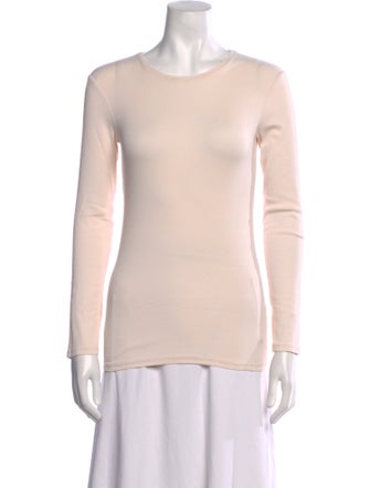 Brunello Cucinelli Crew Neck Long Sleeve Top