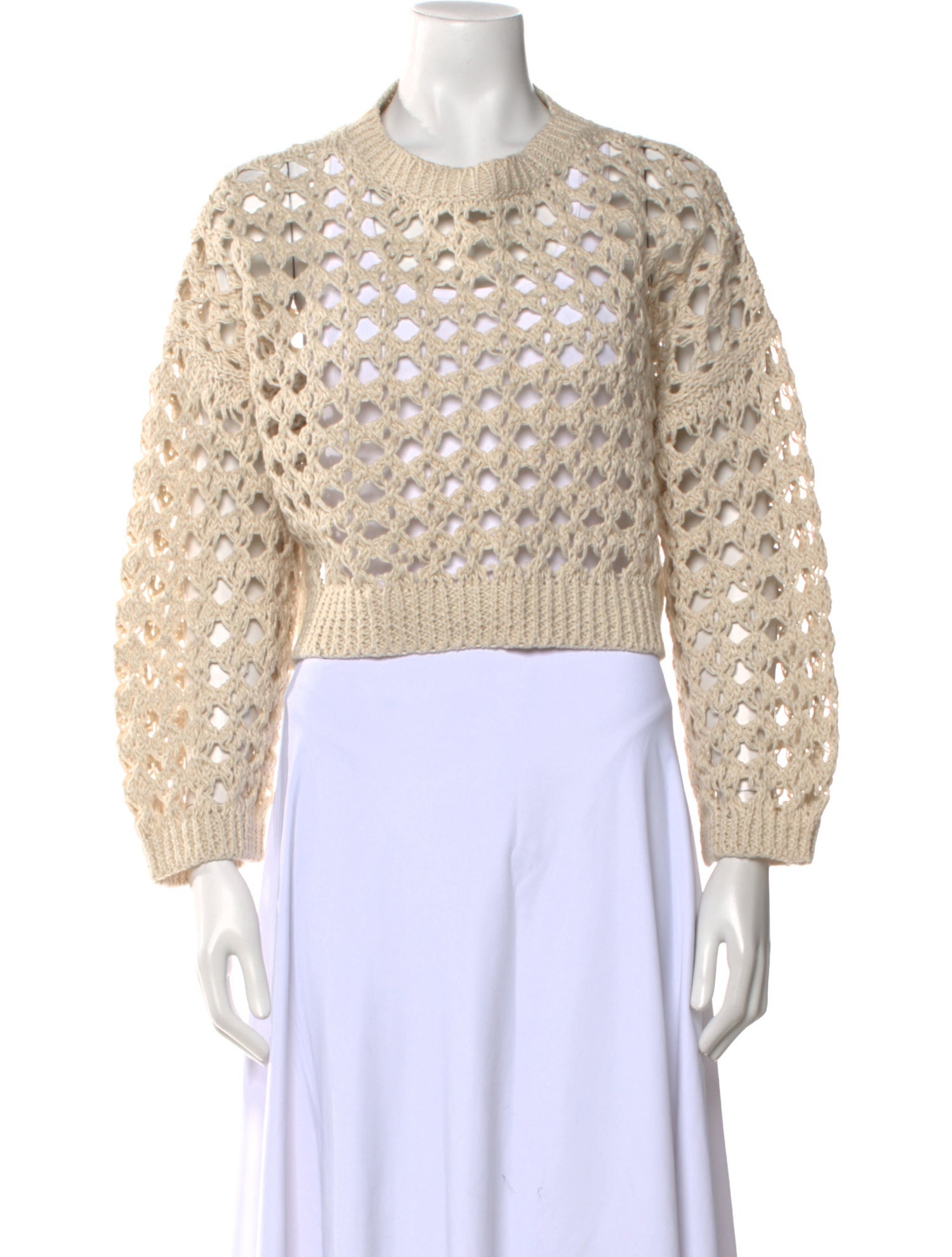 Brunello Cucinelli Printed Crew Neck Sweater w/ Tags