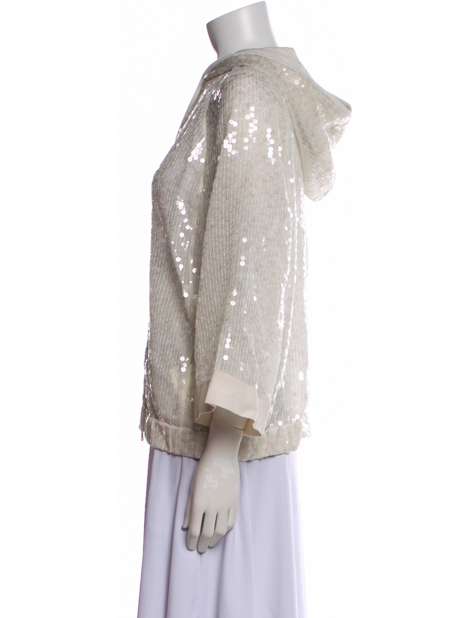 Brunello Cucinelli Silk Patterned Jacket