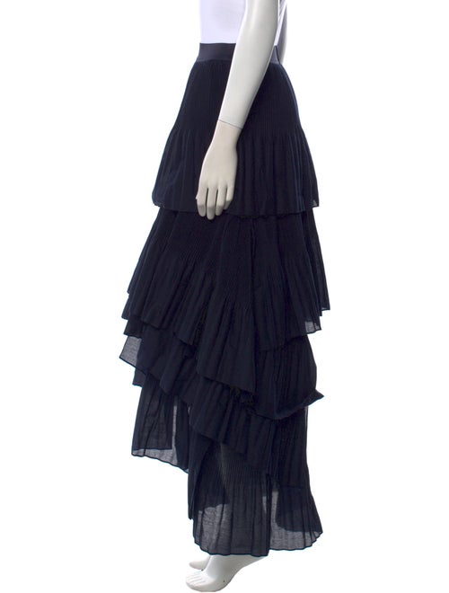 Brunello Cucinelli Ruffle Embellishment Midi Length Skirt