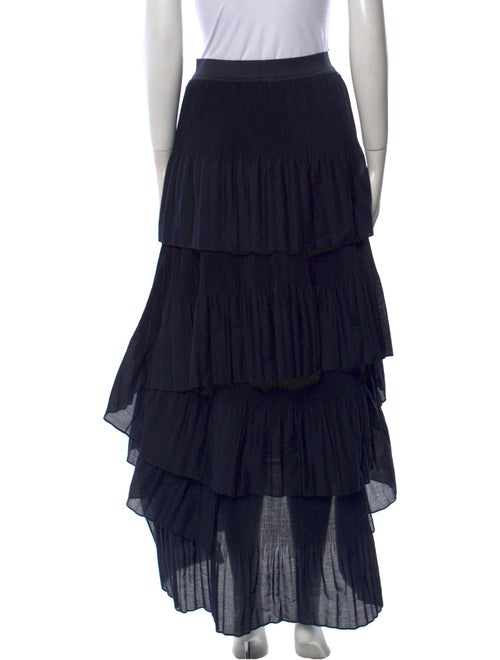 Brunello Cucinelli Ruffle Embellishment Midi Length Skirt