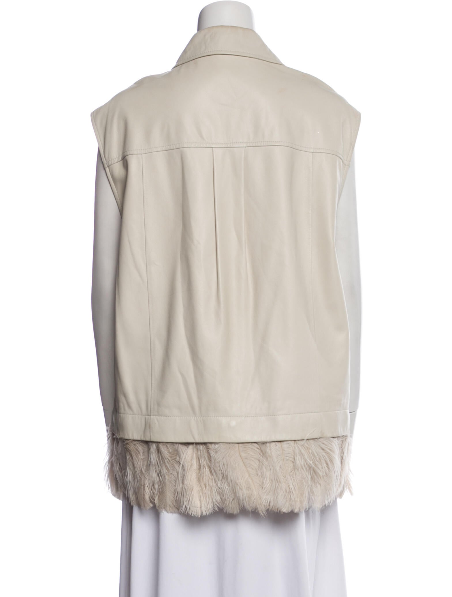 Brunello Cucinelli Leather Vest