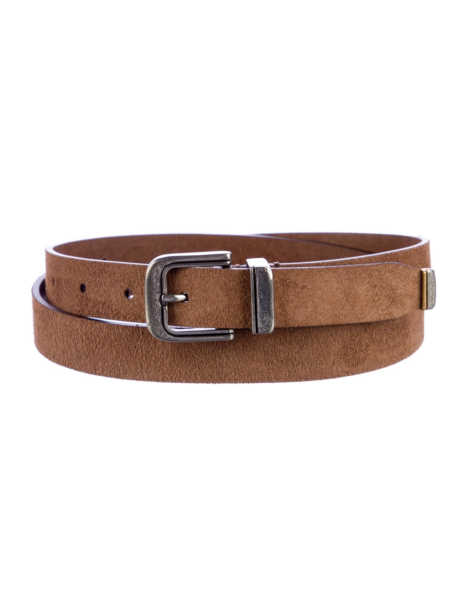 Brunello Cucinelli Skinny Leather Belt
