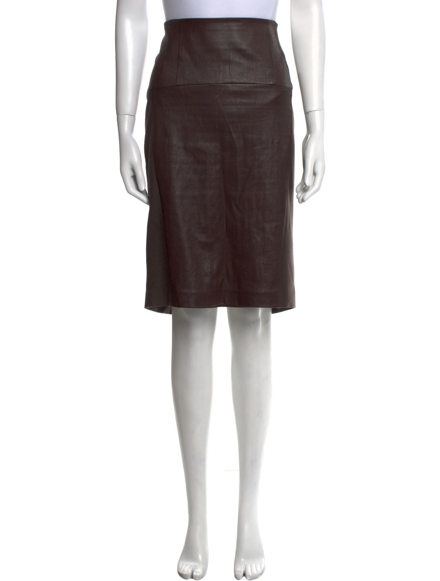 Brunello Cucinelli Virgin Wool Knee-Length Skirt