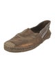 Brunello Cucinelli Leather Printed Espadrilles