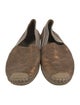 Brunello Cucinelli Leather Printed Espadrilles
