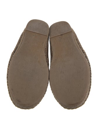 Brunello Cucinelli Leather Printed Espadrilles