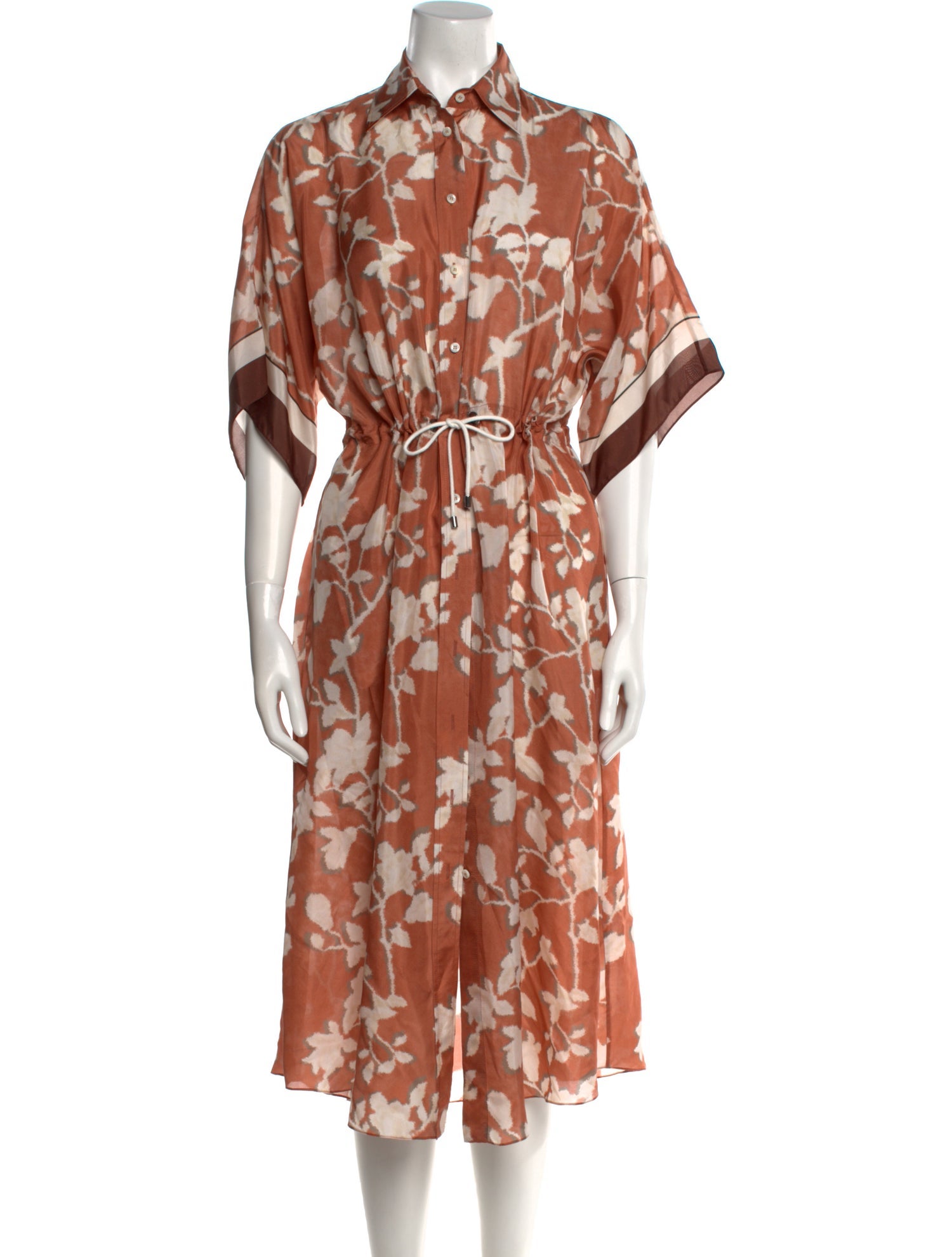Brunello Cucinelli Silk Long Dress
