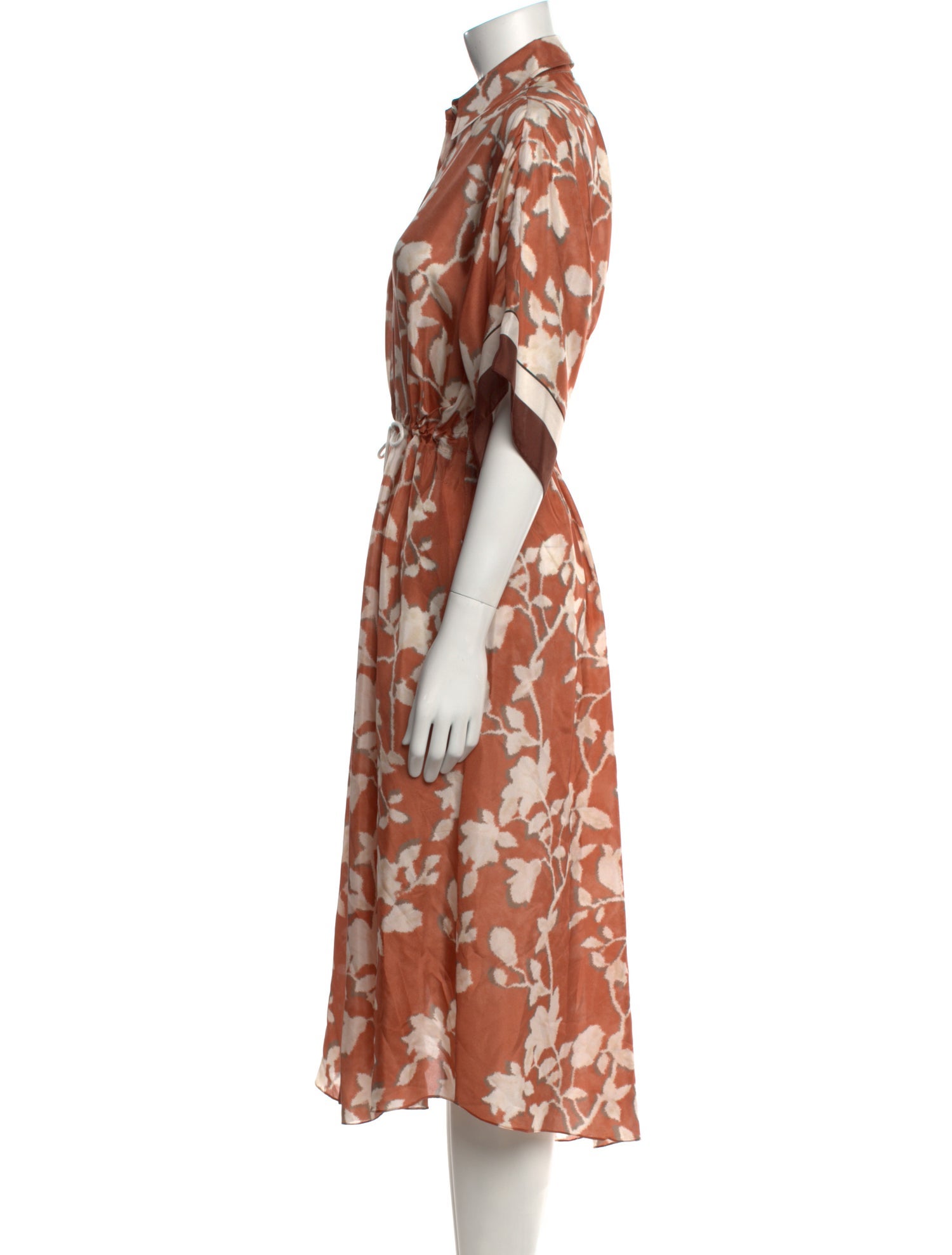 Brunello Cucinelli Silk Long Dress