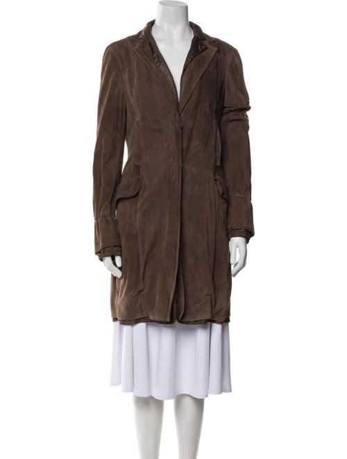 Brunello Cucinelli Leather Coat