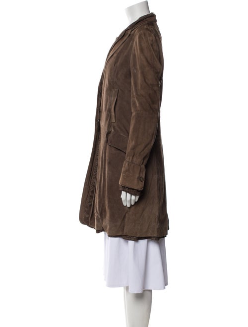 Brunello Cucinelli Leather Coat