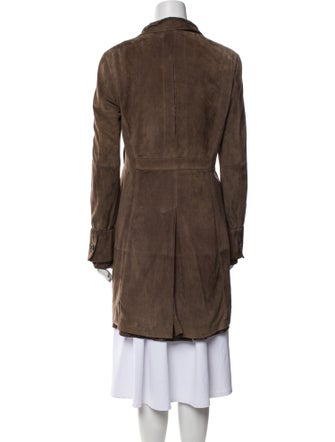 Brunello Cucinelli Leather Coat