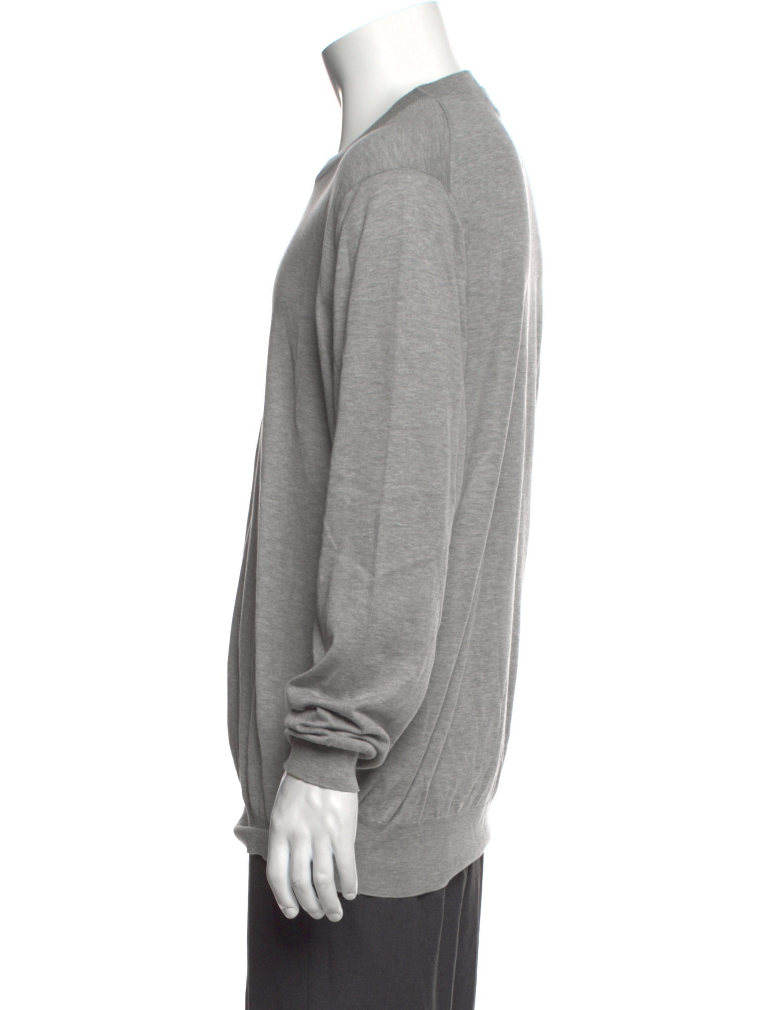 Brunello Cucinelli Crew Neck Long Sleeve Pullover