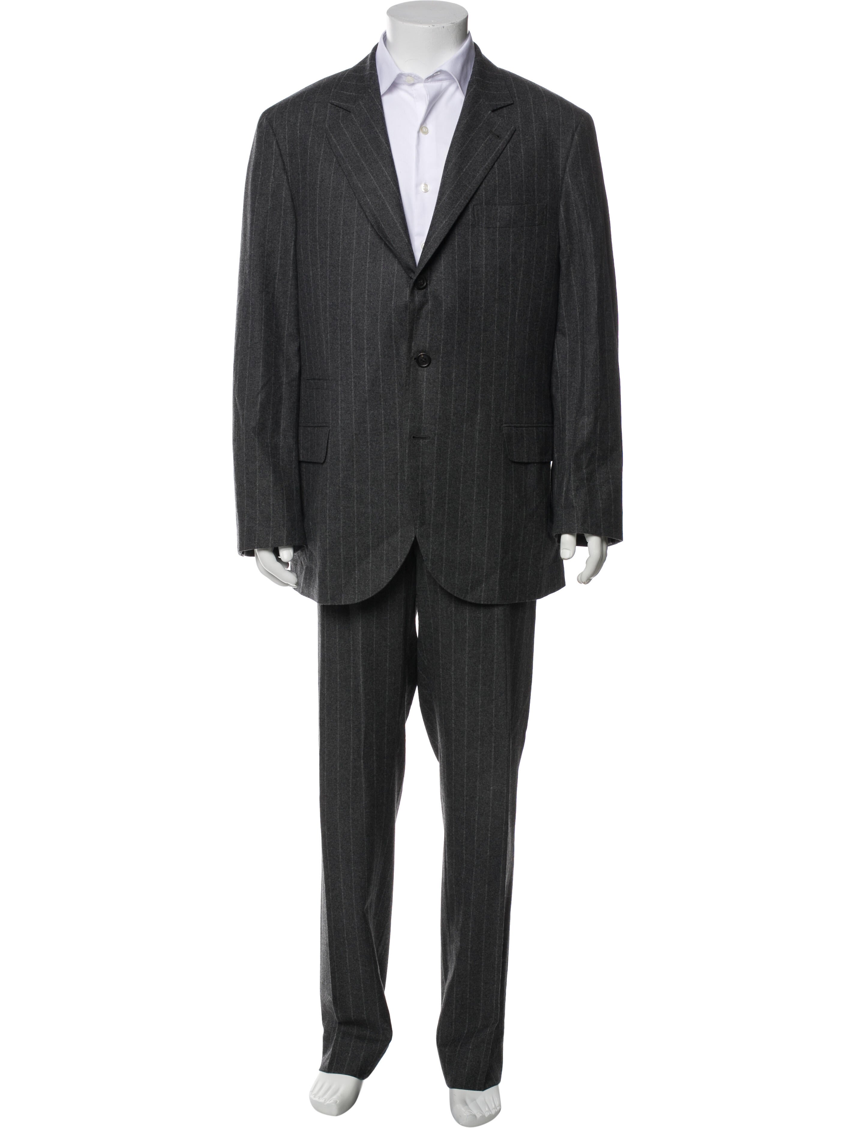 Brunello Cucinelli Striped Two-Piece Suit