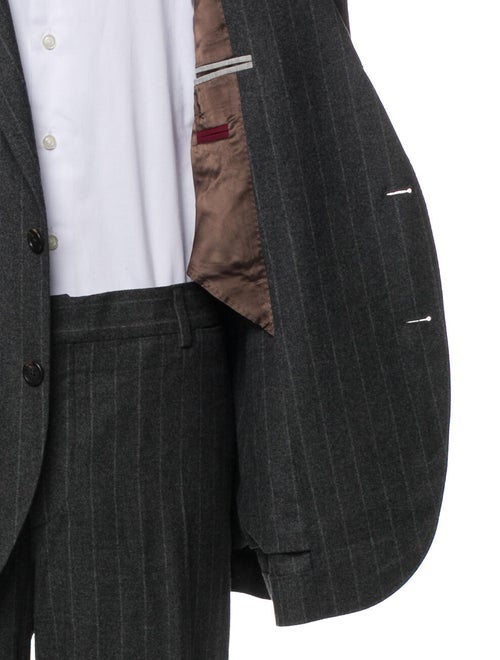 Brunello Cucinelli Striped Two-Piece Suit