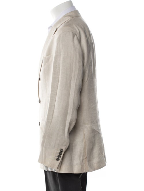 Brunello Cucinelli Linen Peacoat