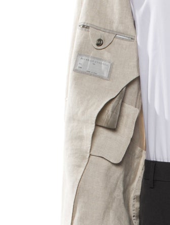 Brunello Cucinelli Linen Peacoat