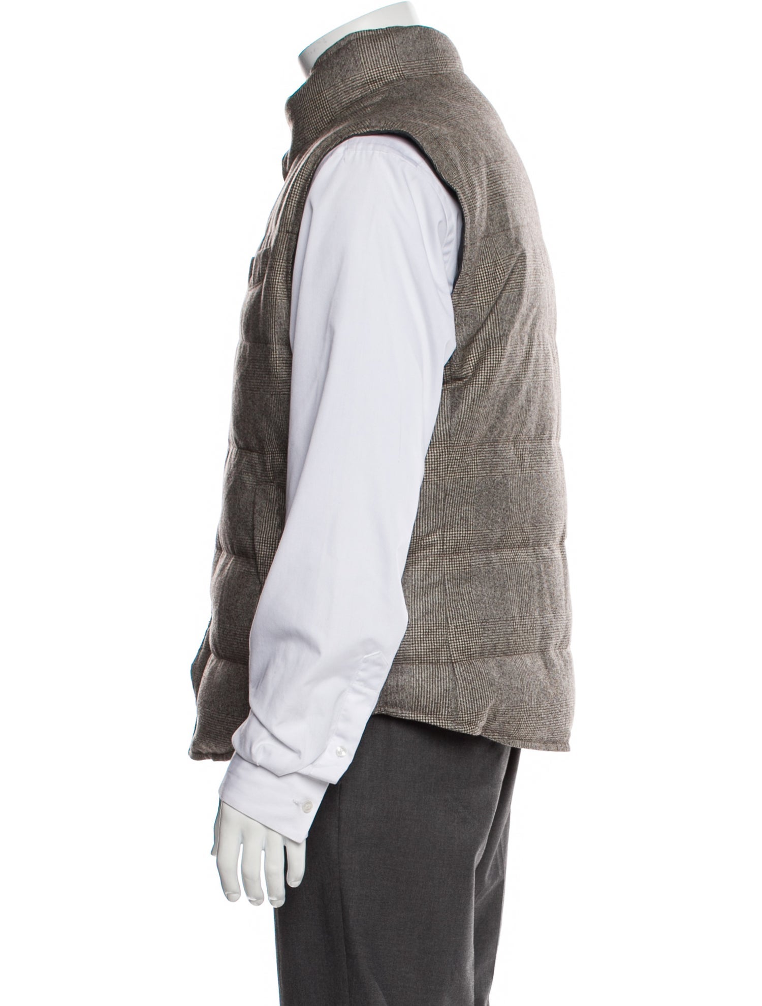 Brunello Cucinelli Wool Printed Vest