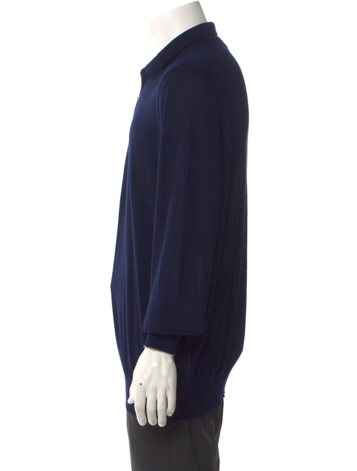 Brunello Cucinelli Cashmere Collar Polo Sweater