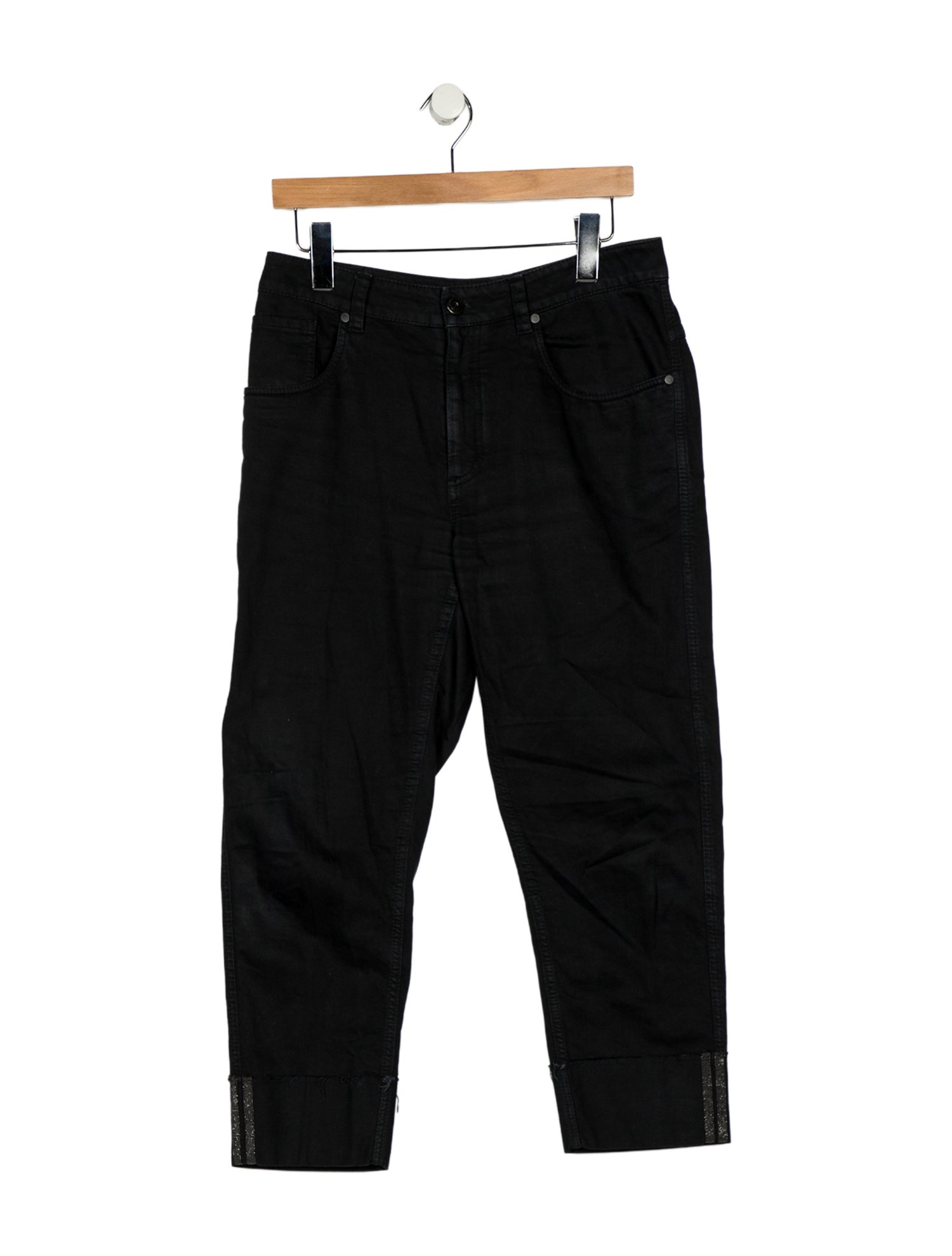 Brunello Cucinelli Mid-Rise Straight Leg Jeans