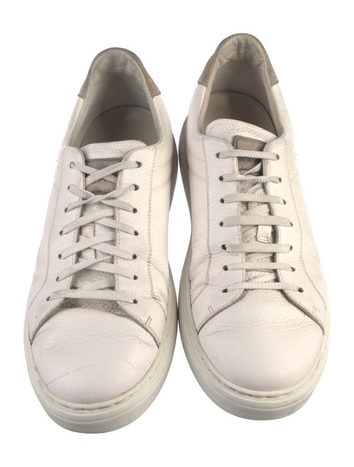 Brunello Cucinelli Leather Printed Sneakers