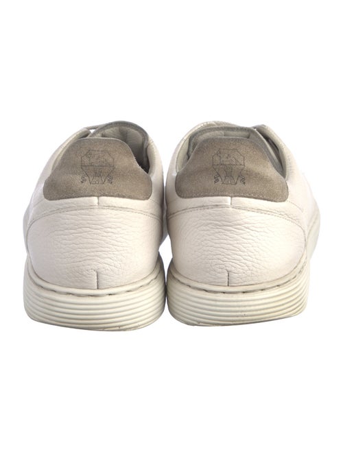 Brunello Cucinelli Leather Printed Sneakers