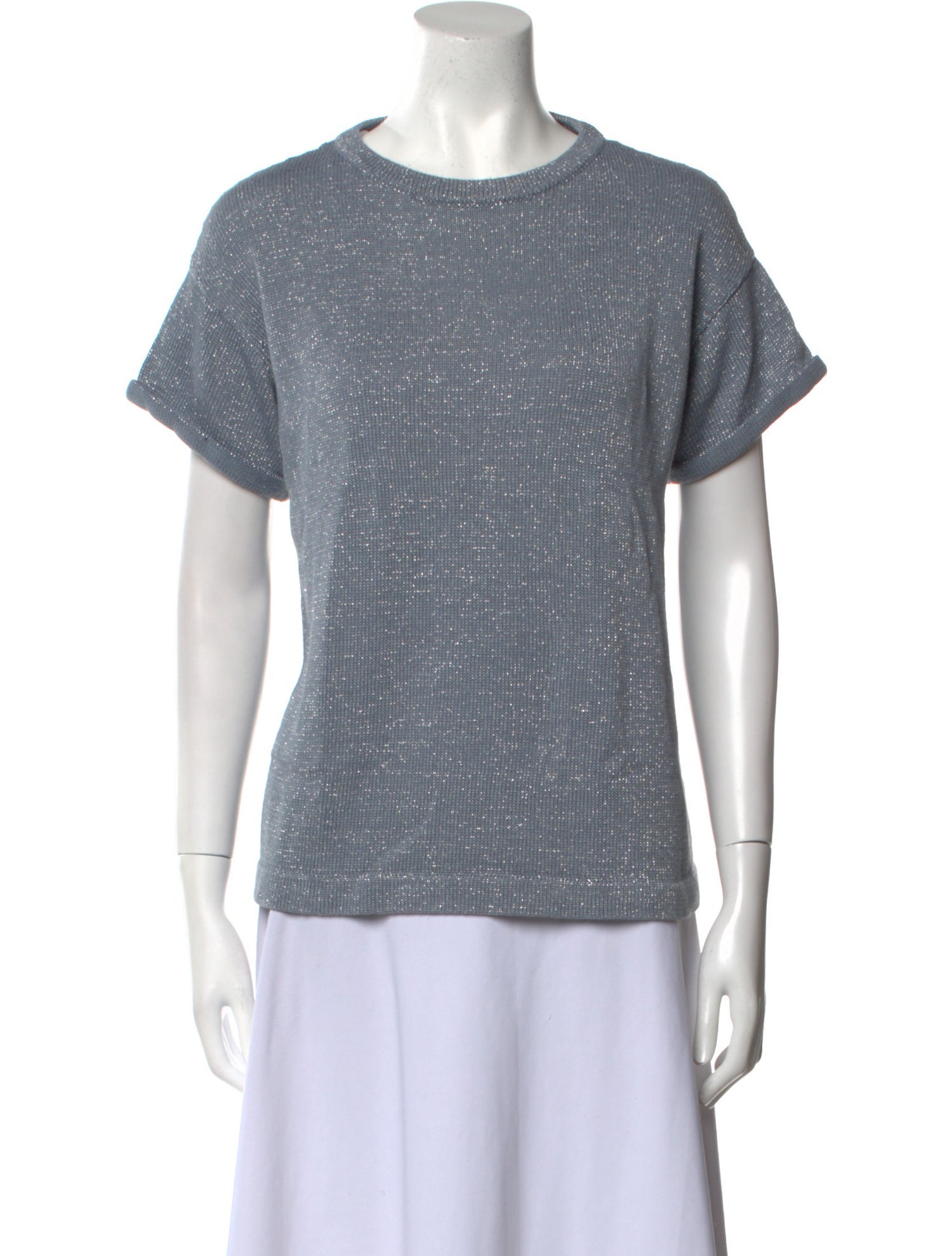 Brunello Cucinelli Crew Neck Short Sleeve T-Shirt