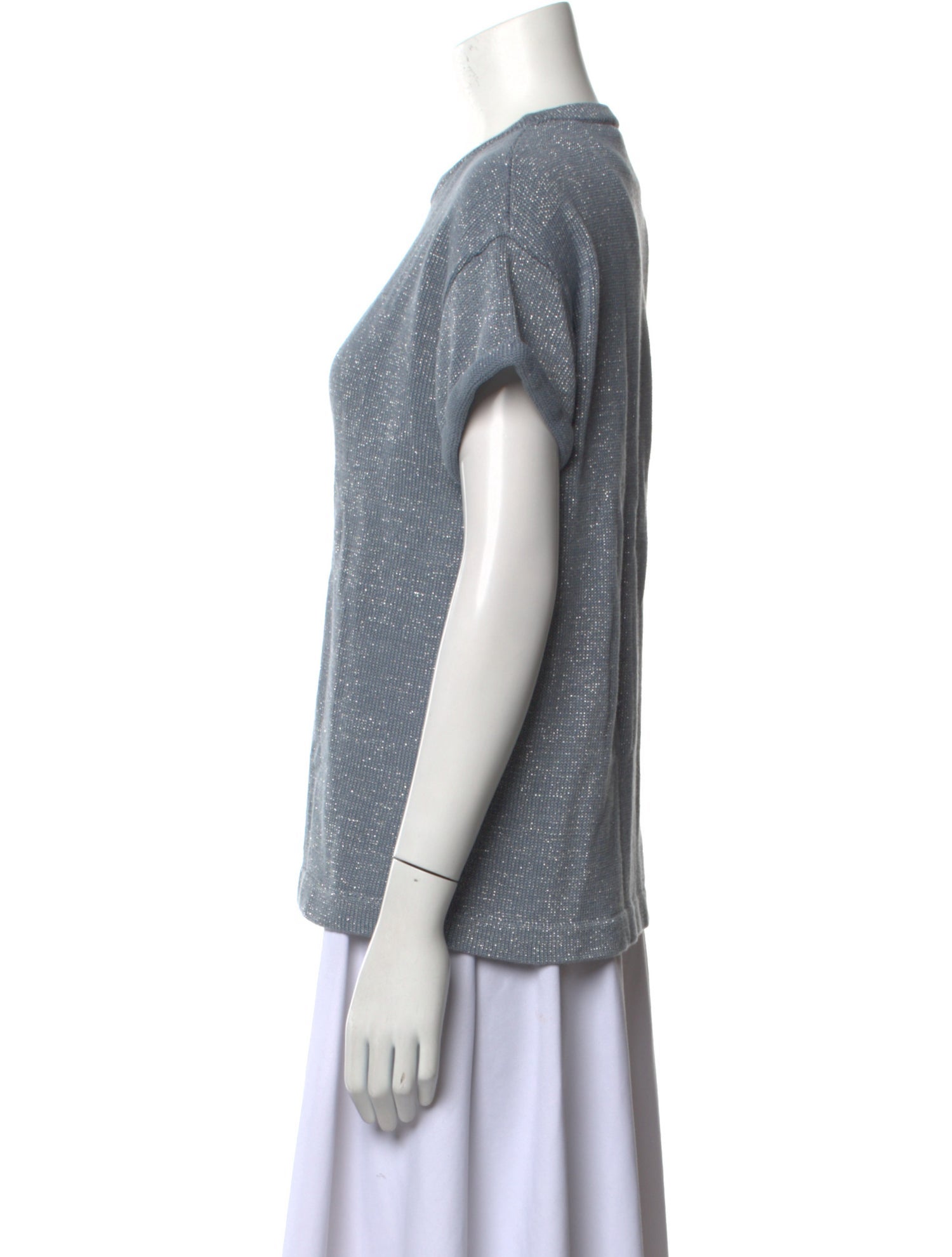 Brunello Cucinelli Crew Neck Short Sleeve T-Shirt