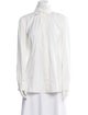 Brunello Cucinelli Long Sleeve Button-Up Top