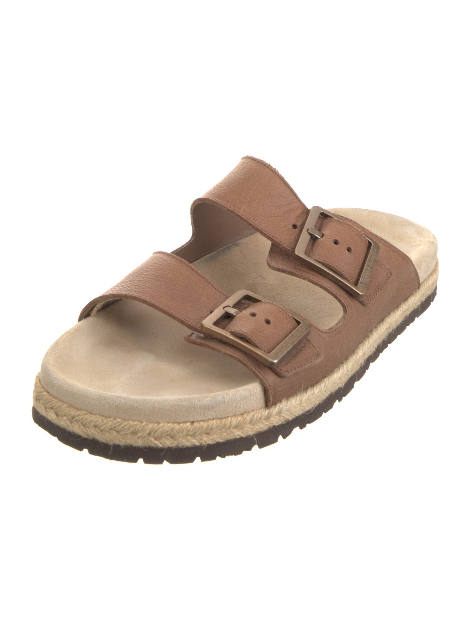 Brunello Cucinelli Leather Slides