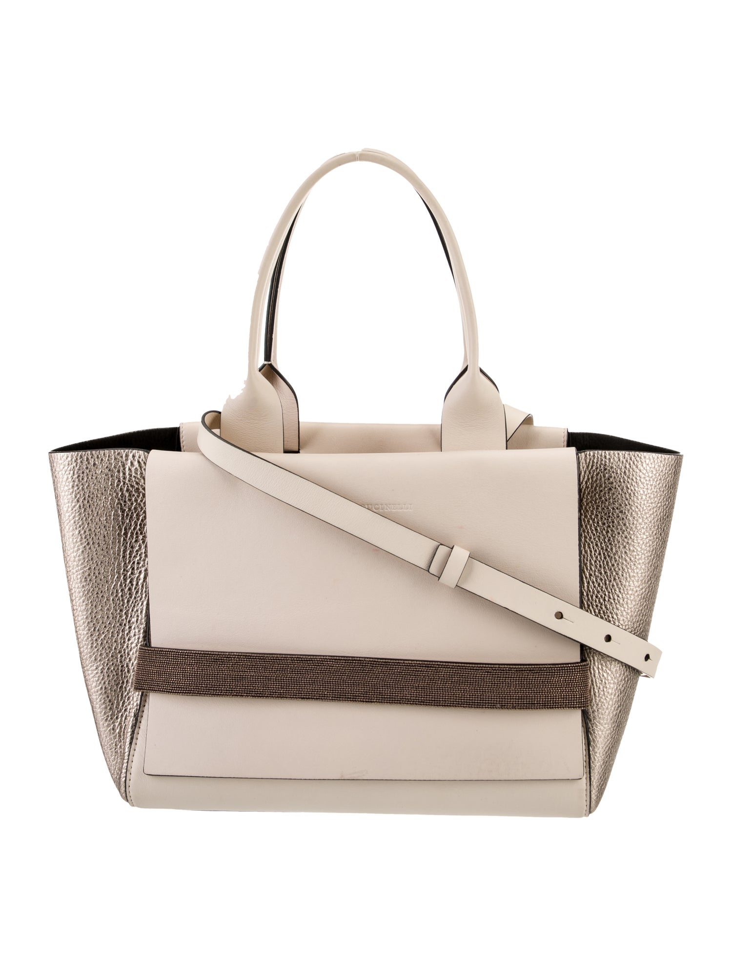 Brunello Cucinelli Leather Crossbody Bag