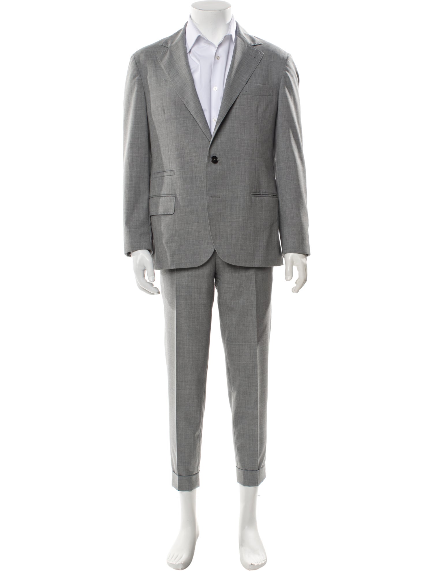 Brunello Cucinelli Virgin Wool Two-Piece Suit