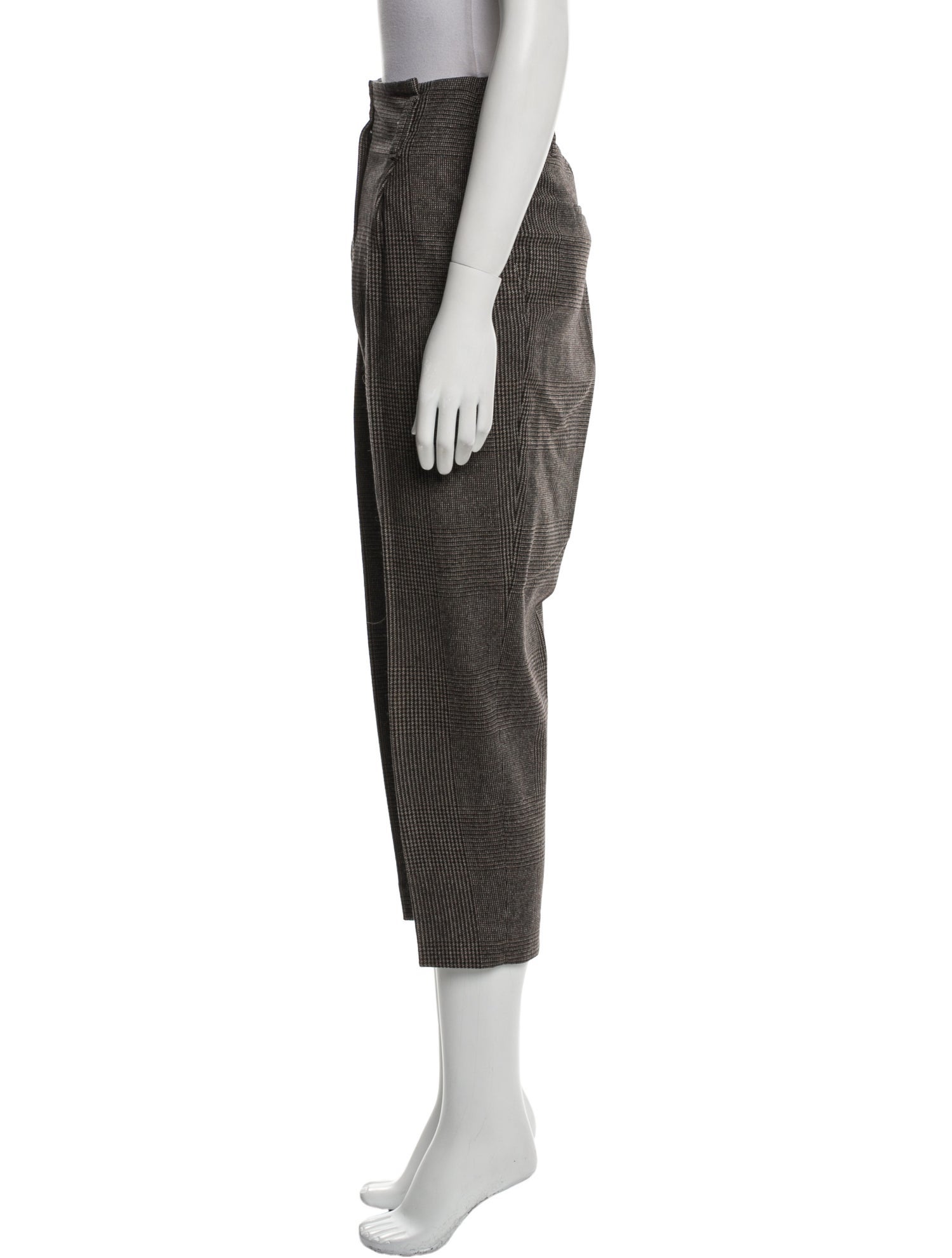 Brunello Cucinelli Virgin Wool Straight Leg Pants